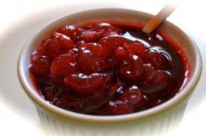 cranberry and pomegranate sauce