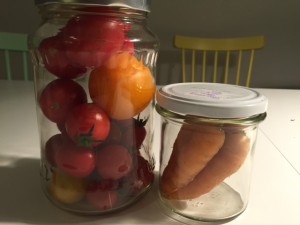 mason jar food storage
