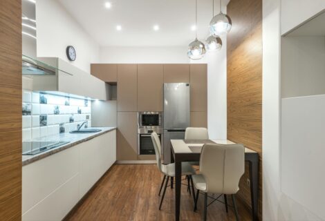 Image Source: https://www.pexels.com/photo/contemporary-small-kitchen-design-7166932/ 